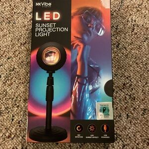 Vibe LED Light with Black Stand